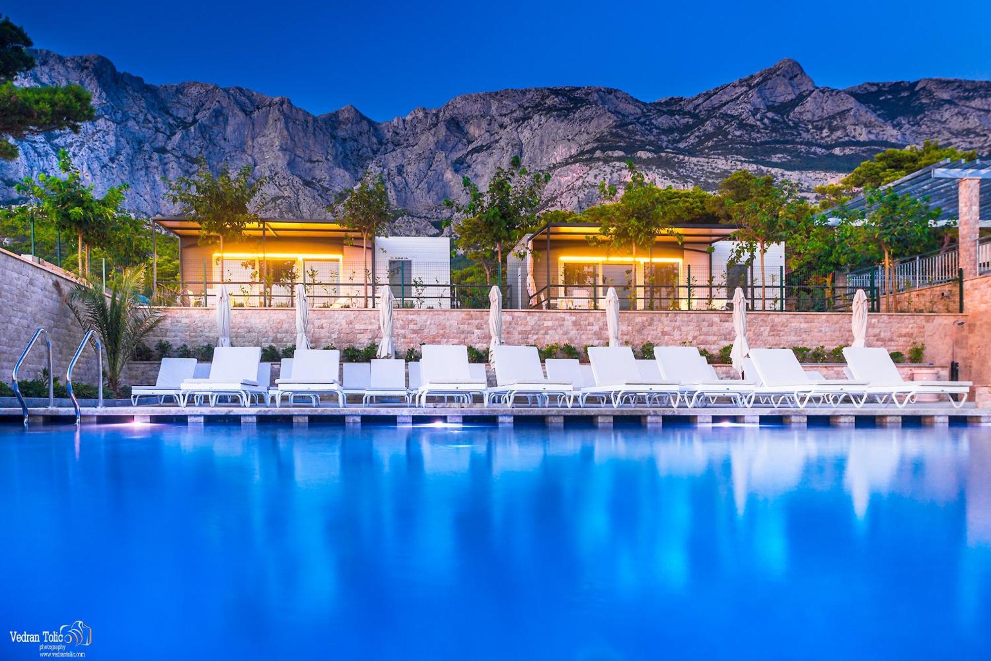 Poseidon Mobile Home Resort Makarska Eksteriør billede